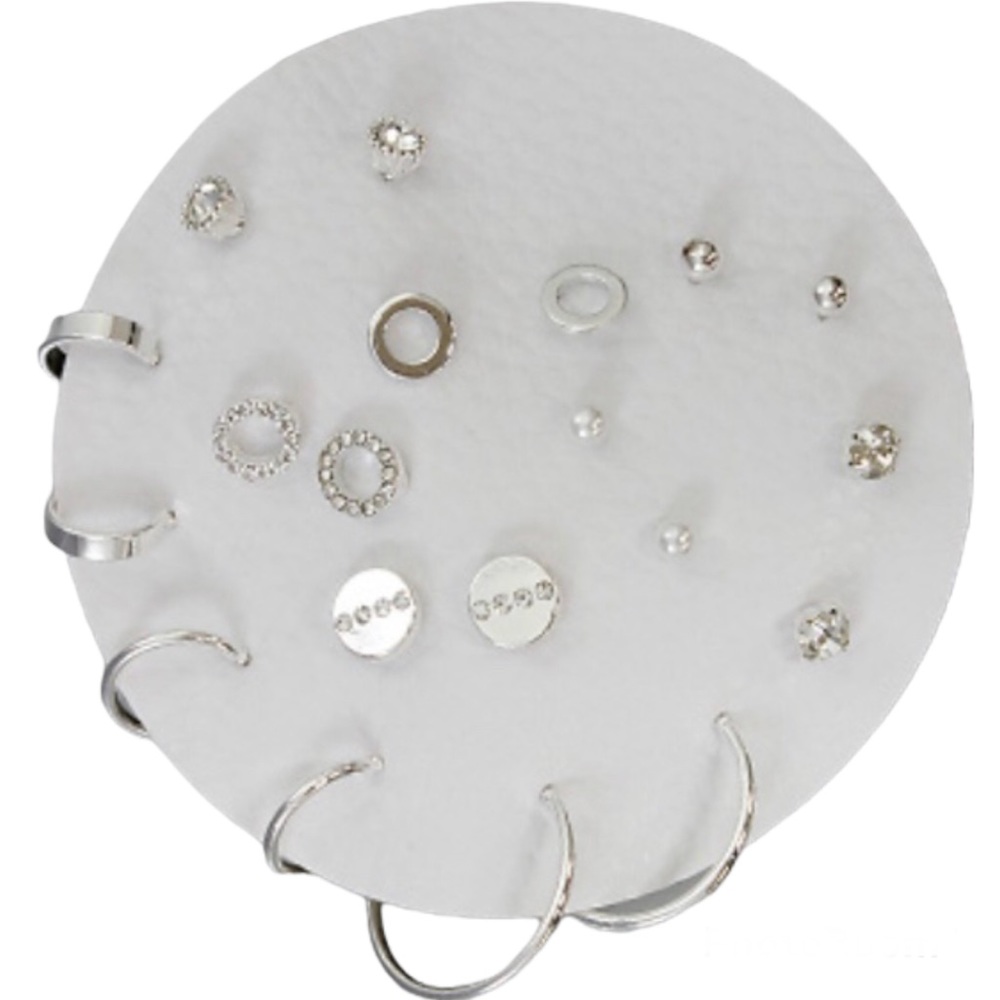Earrings GREAT GIFT Bundle of silver tone Lead Compliant NEW